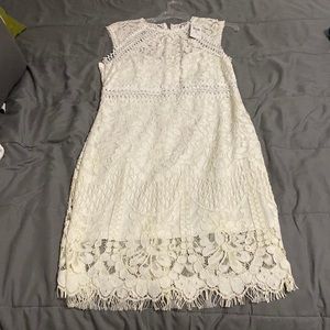 Off white Brisa Lace Dress - size xl - junior
